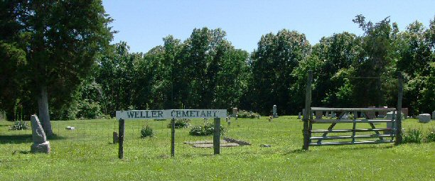 Weller Cemetery Entrance